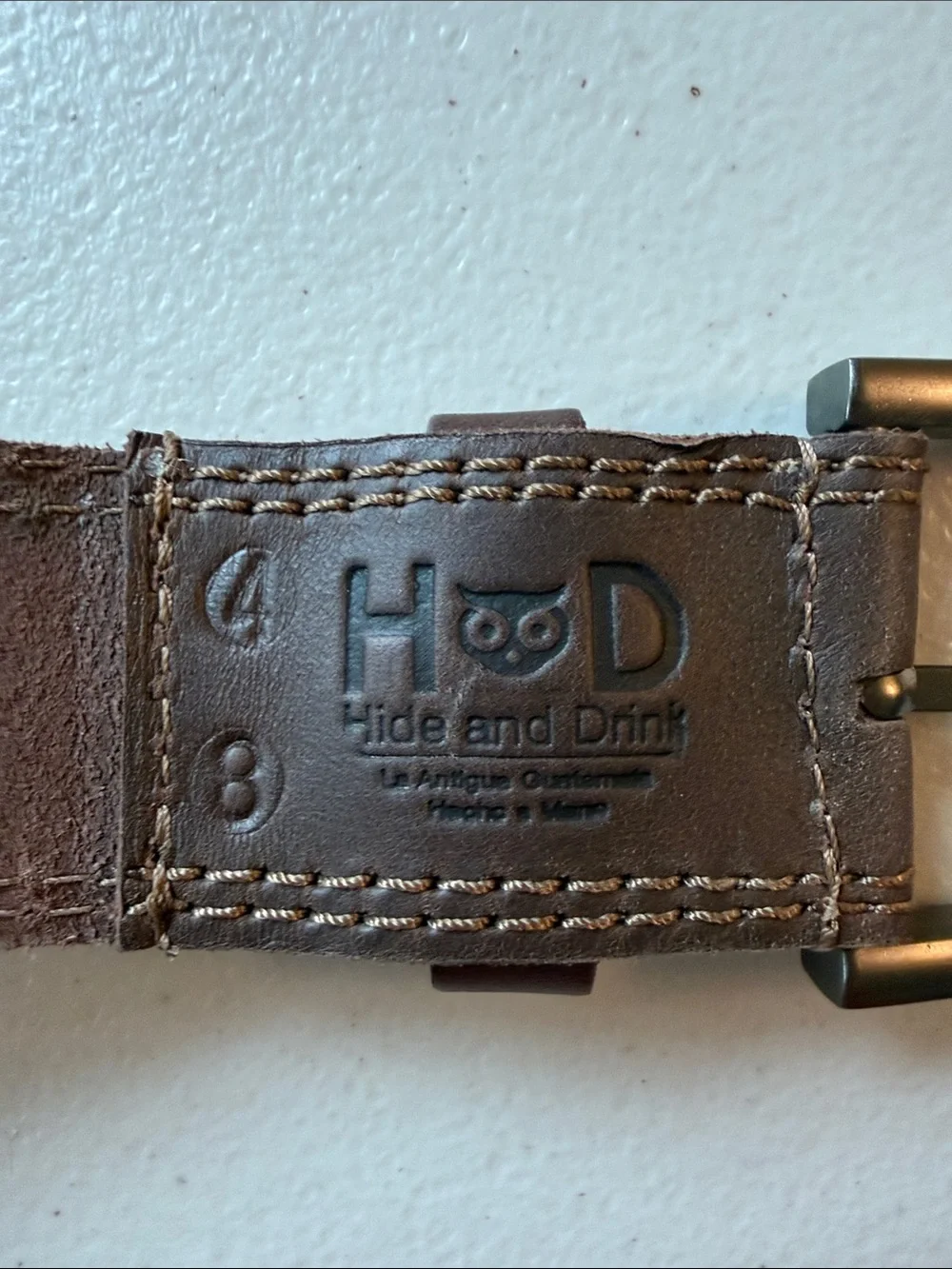 H&D hide drink sleek brown
